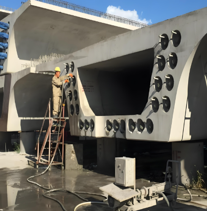 右江压浆料施工流程及注意事项